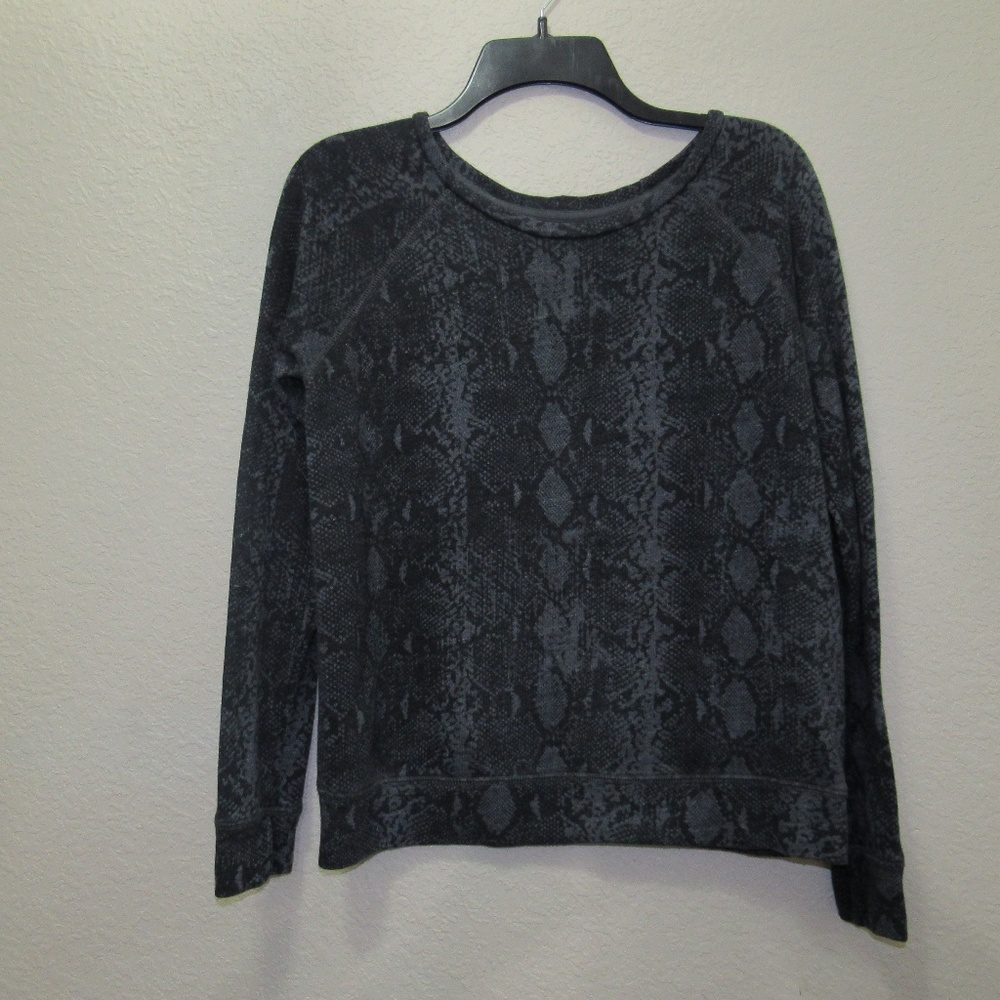 Sundry Animal Print Sweatshirt Sz.0/Sm